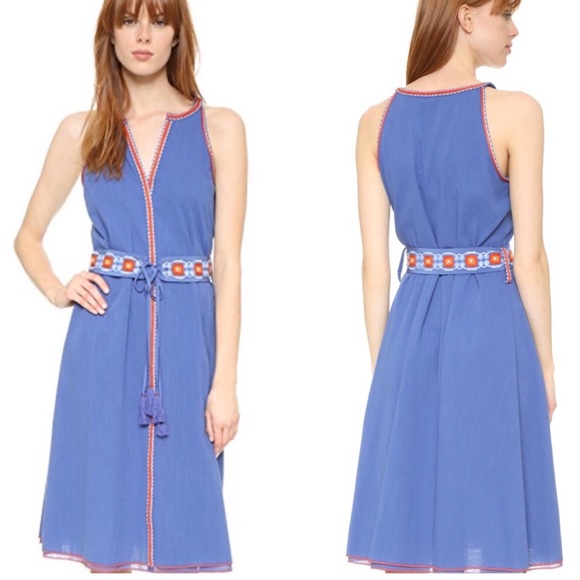Tory Burch Dresses & Skirts - Tory Burch Savannah' Cotton & Linen Midi Dress